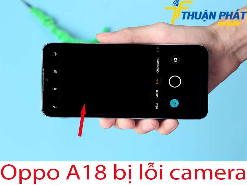 Oppo A18 bị lỗi camera