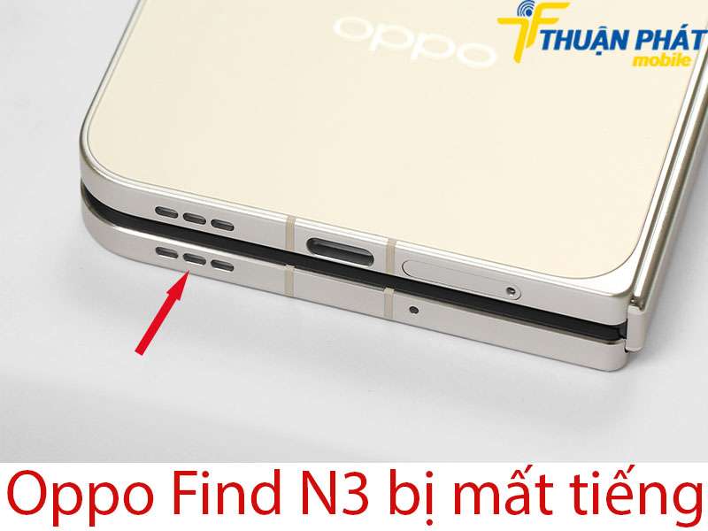 Oppo Find N3 bị mất tiếng