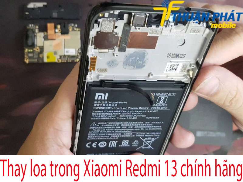Thay loa trong Xiaomi Redmi 13 tại Thuận Phát Mobile