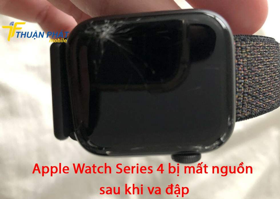 Apple Watch Series 4 bị mất nguồn sau khi va đập