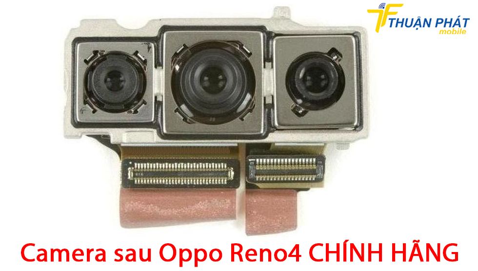 Camera sau Oppo Reno4 chính hãng