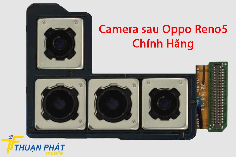 Camera sau Oppo Reno5 chính hãng