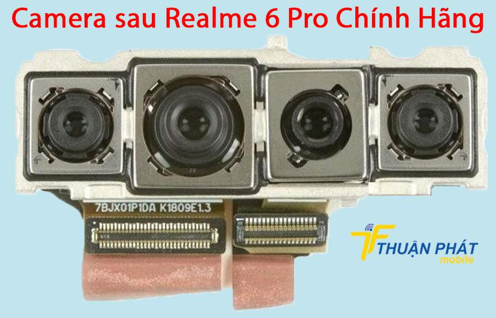 Camera sau Realme 6 Pro chính hãng