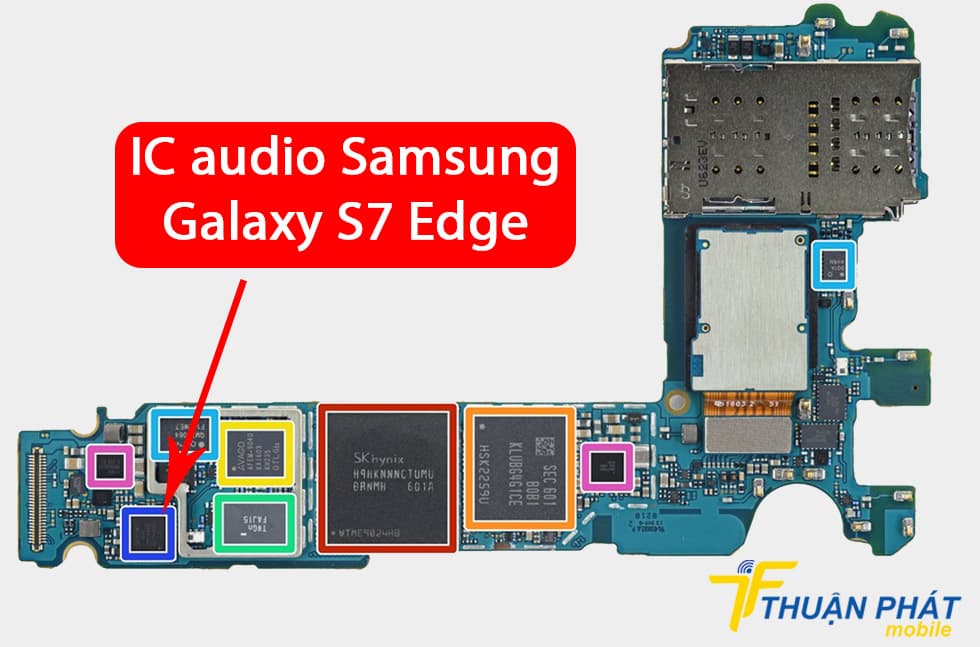 IC audio Samsung Galaxy S7 Edge
