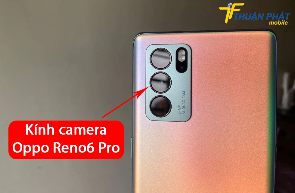 Kính camera sau Oppo Reno6 Pro