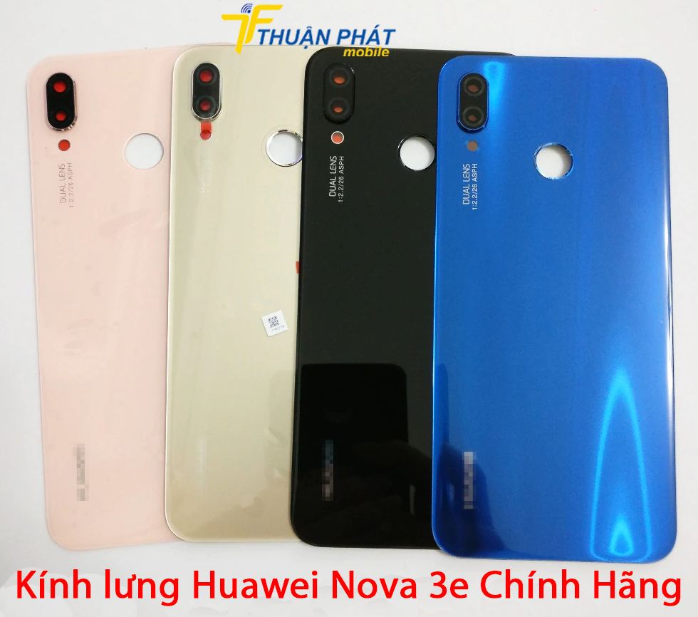 Kính lưng Huawei Nova 3e chính hãng