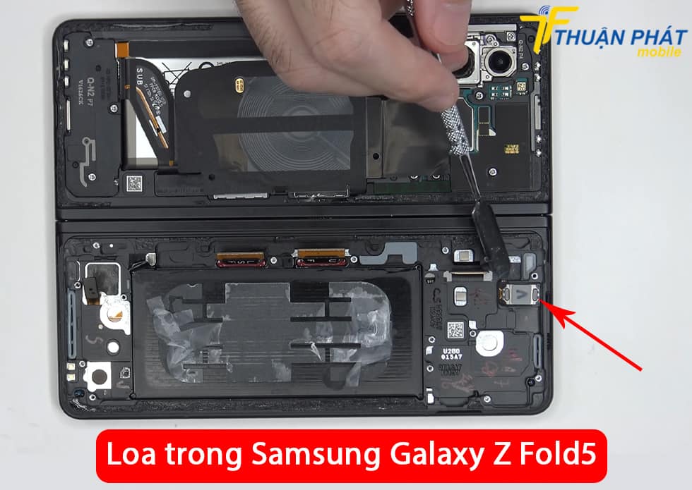 Loa trong Samsung Galaxy Z Fold5
