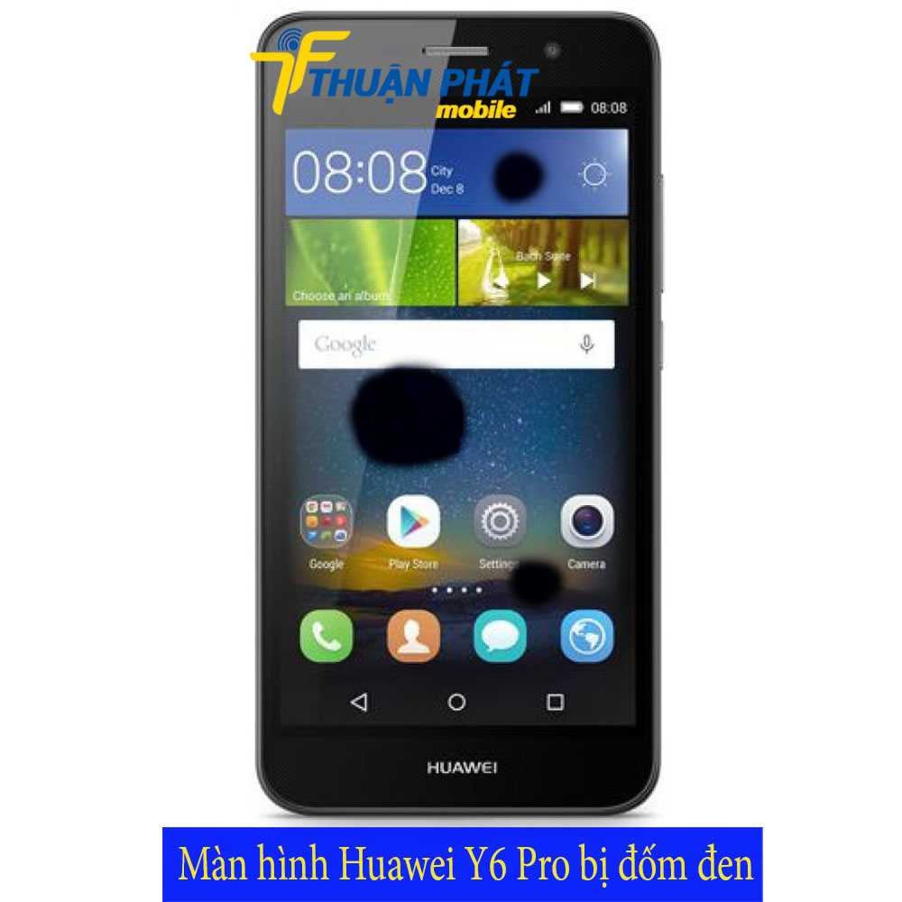 Màn hình Huawei Y6 Pro bị đốm đen