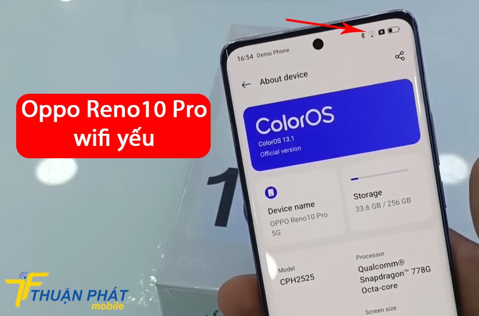 Oppo Reno10 Pro wifi yếu