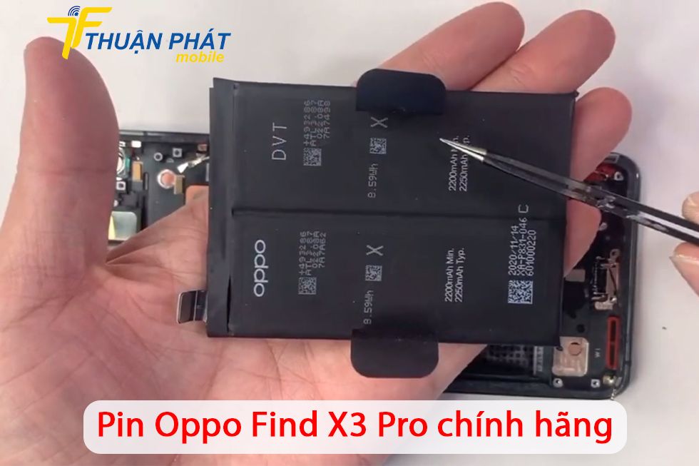 Pin Oppo Find X3 Pro chính hãng