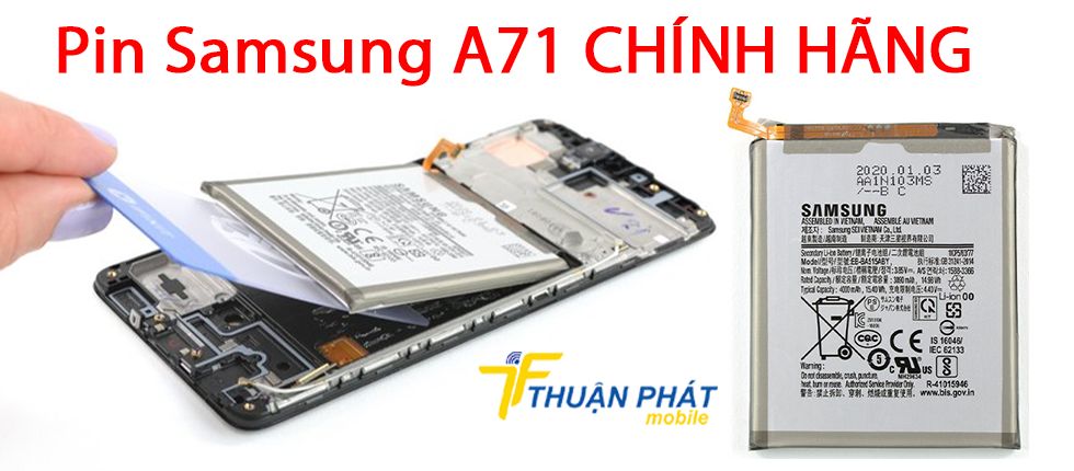 Pin Samsung A71 chính hãng
