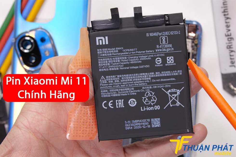 Pin Xiaomi Mi 11 chính hãng