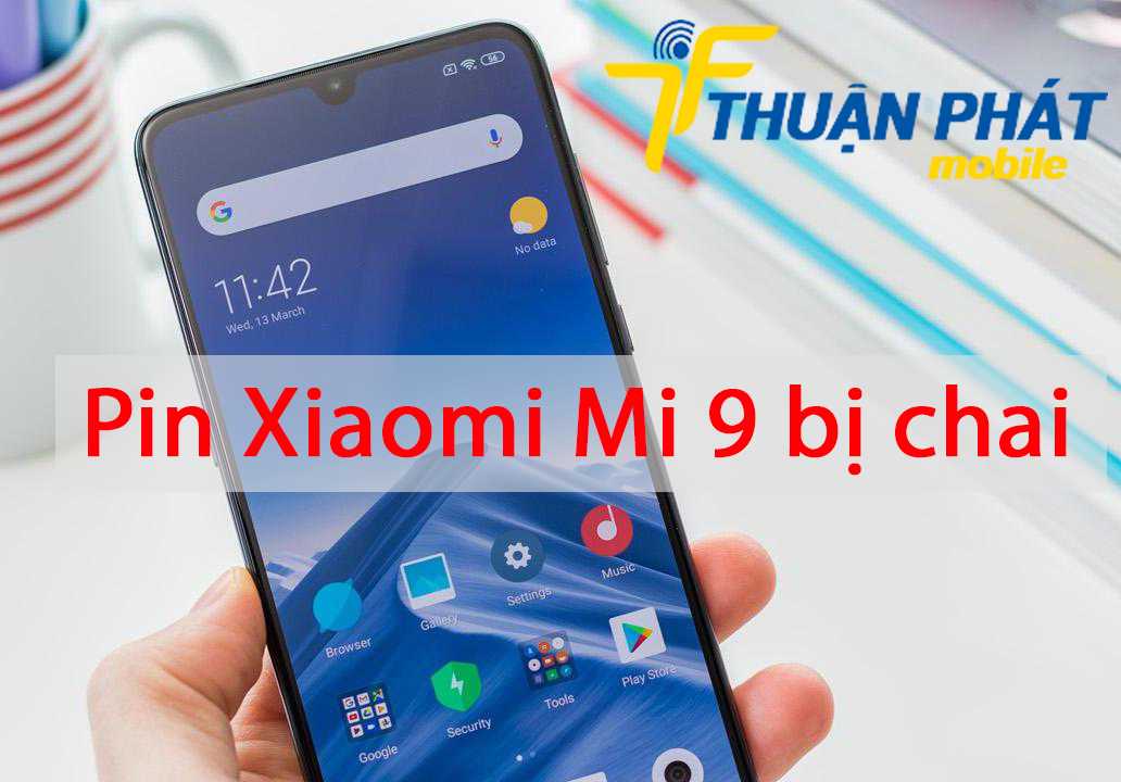 Pin Xiaomi Mi 9 bị chai