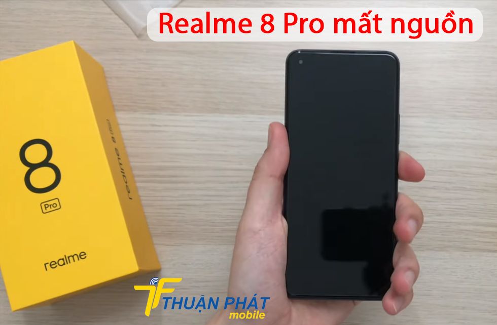 Realme 8 Pro mất nguồn