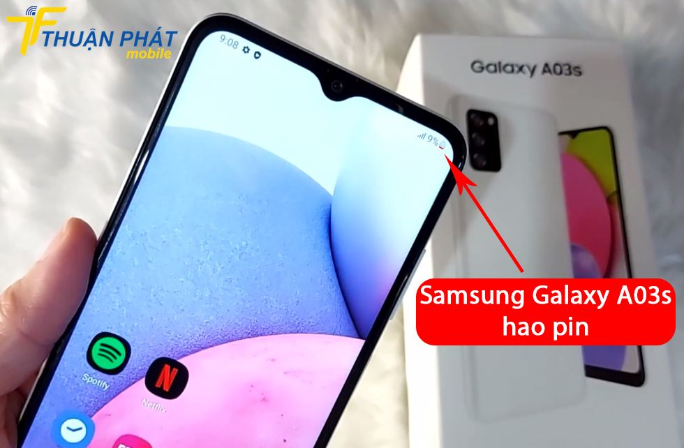 Samsung Galaxy A03s hao pin