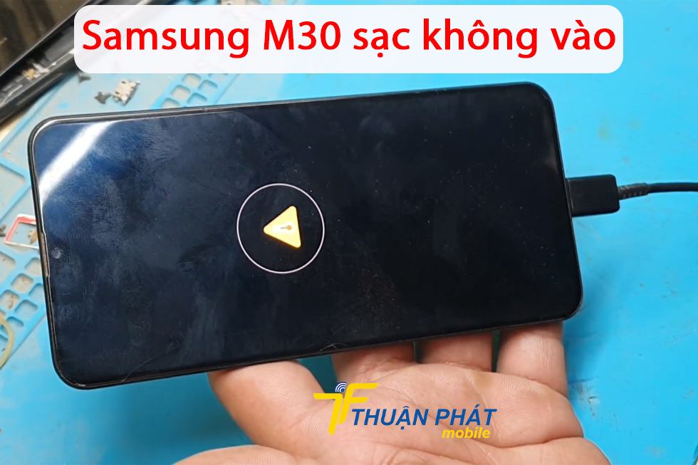 Samsung M30 sạc không vào