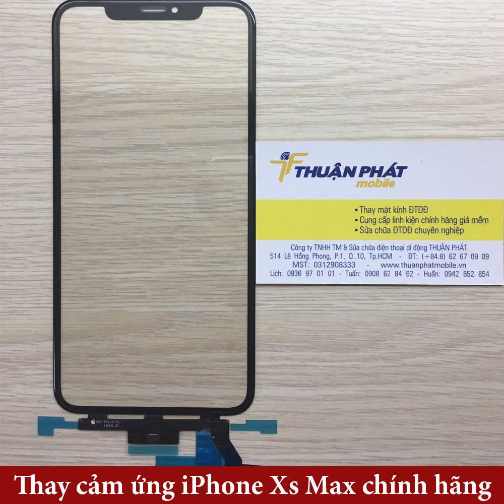 Thay cảm ứng iPhone Xs Max chính hãng