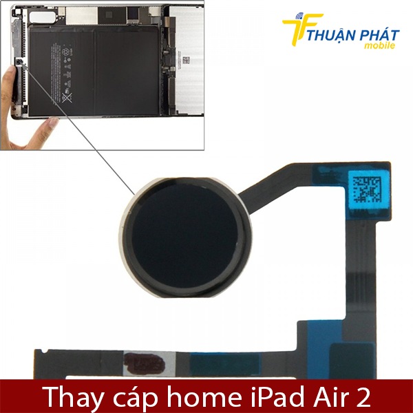 Thay cáp home iPad Air 2