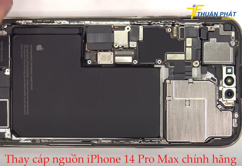 Thay cáp nguồn iPhone 14 Pro Max chính hãng