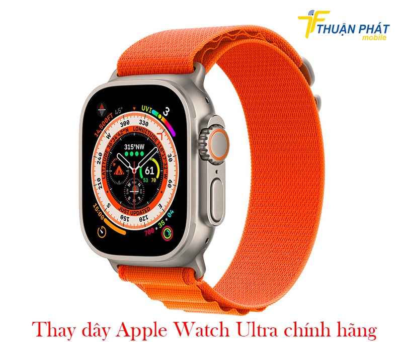 Thay dây Apple Watch Ultra chính hãng