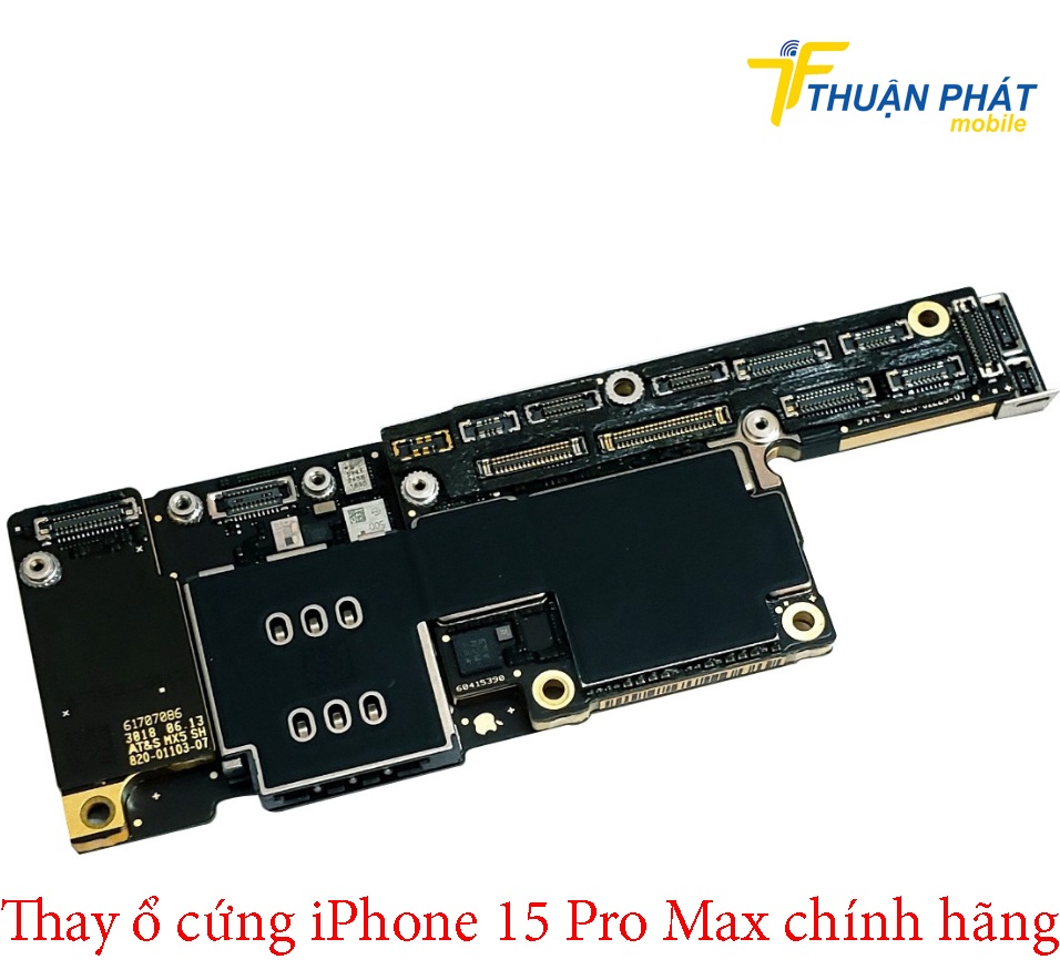 Thay ổ cứng iPhone 15 Pro Max chính hãng