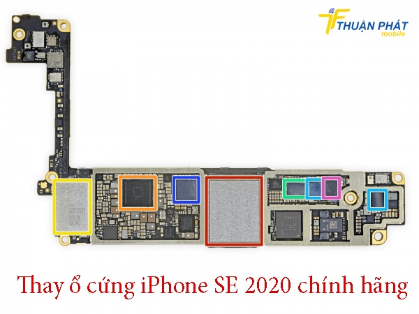 Thay ổ cứng iPhone SE 2020 chính hãng