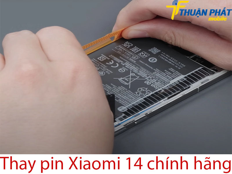 Thay pin Xiaomi 14 chính hãng tại Thuận Phát Mobile