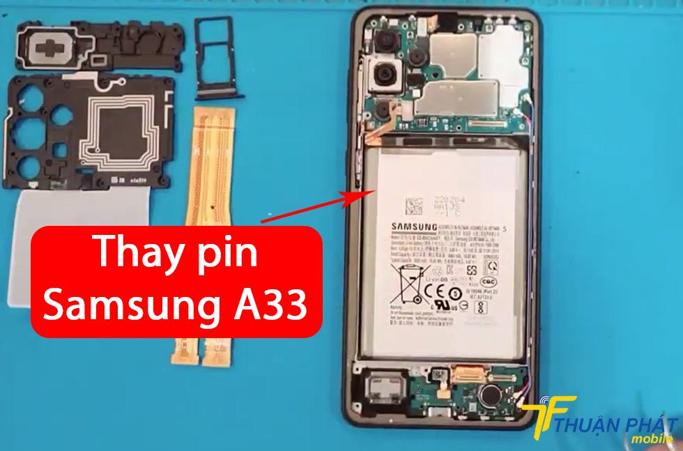 Thay pin Samsung A33