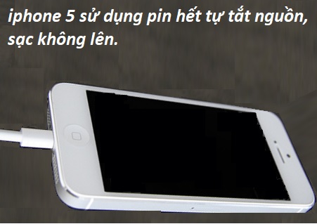 cach kich pin iphone 5