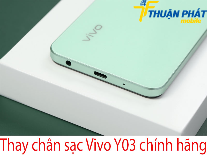 Thay chân sạc Vivo Y03 chính hãng tại Thuận Phát Mobile