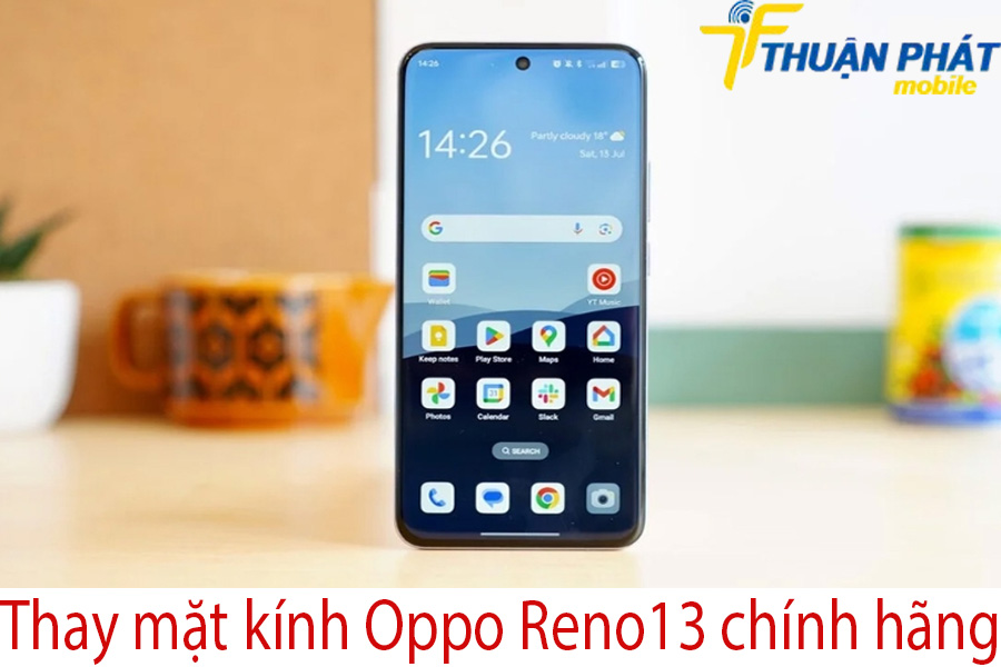 Thay mặt kính Oppo Reno13 chính hãng