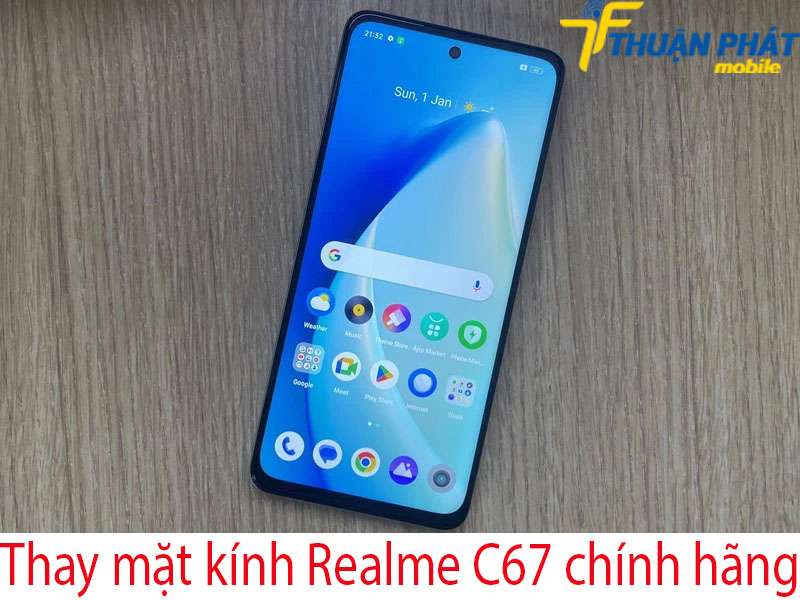 Thay mặt kính Realme C67 tại Thuận Phát Mobile