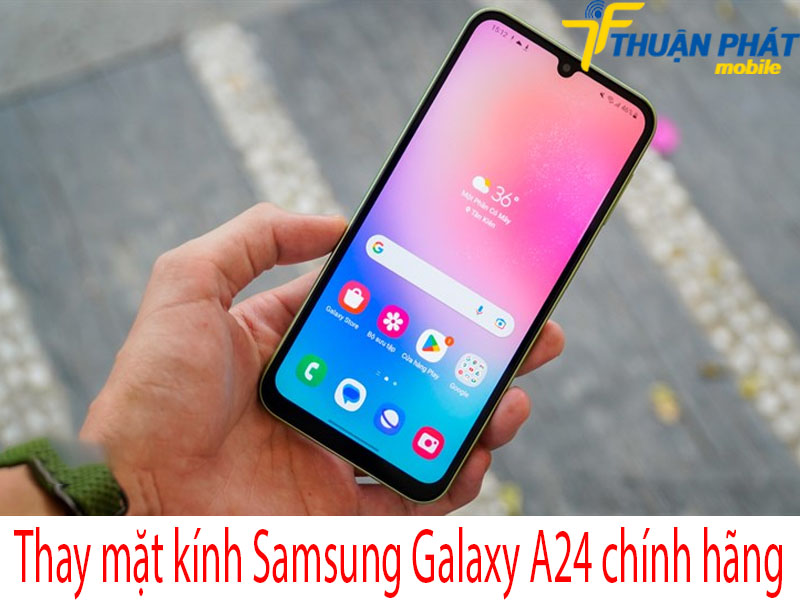 Thay mặt kính Samsung Galaxy A24 tại Thuận Phát Mobile 