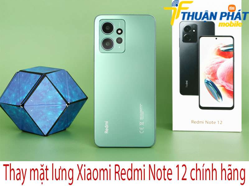 Thay mặt lưng Xiaomi Redmi Note 12 tại Thuận Phát Mobile 
