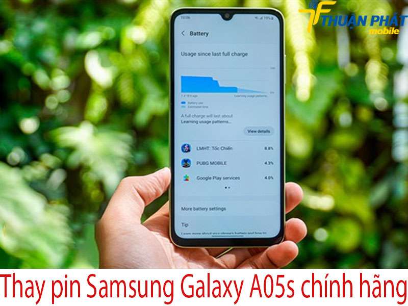 Thay pin Samsung Galaxy A05s tại Thuận Phát Mobile