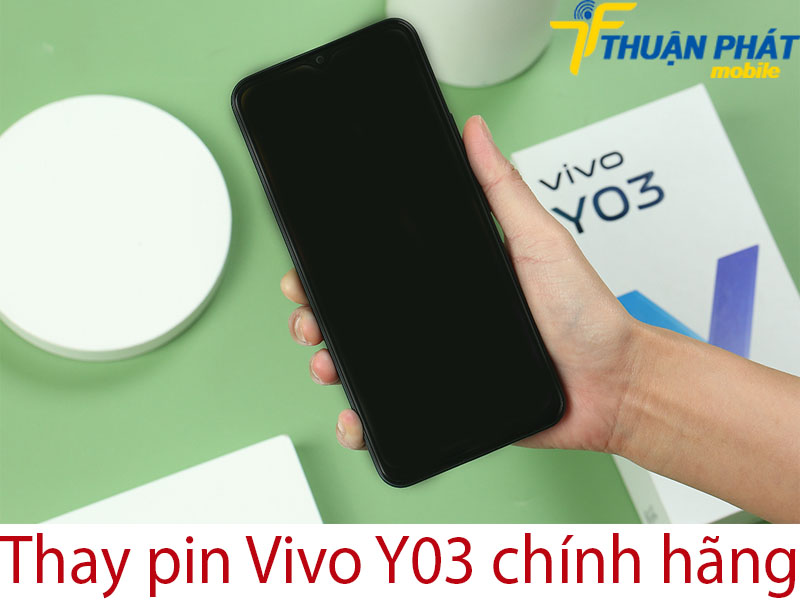 Thay pin Vivo Y03 chính hãng tại Thuận Phát Mobile