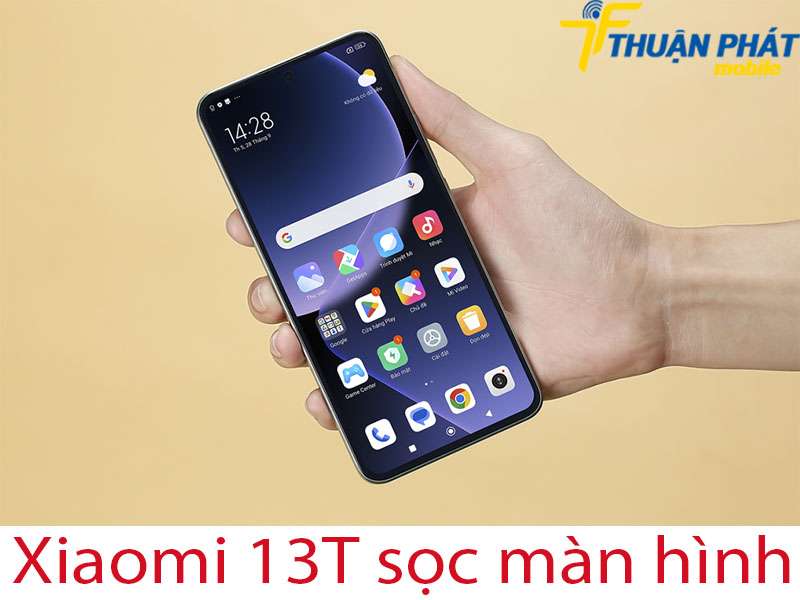 Xiaomi 13T sọc màn hình