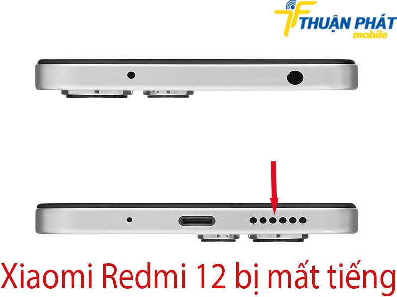 Xiaomi Redmi 12 bị mất tiếng