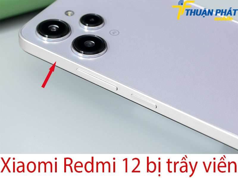 Xiaomi Redmi 12 bị trầy viền 