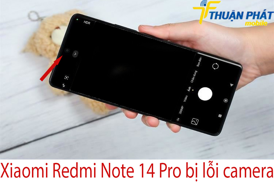 Xiaomi Redmi Note 14 Pro bị lỗi camera