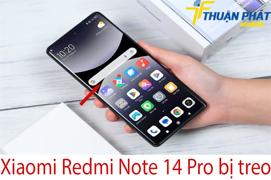 Xiaomi Redmi Note 14 Pro bị treo