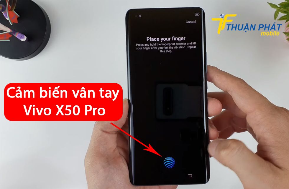 Cảm biến vân tay Vivo X50 Pro