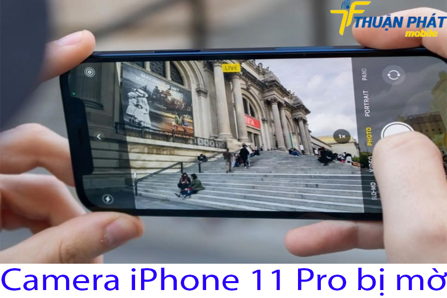 Camera iPhone 11 Pro bị mờ Camera iPhone 11 Pro bị mờ