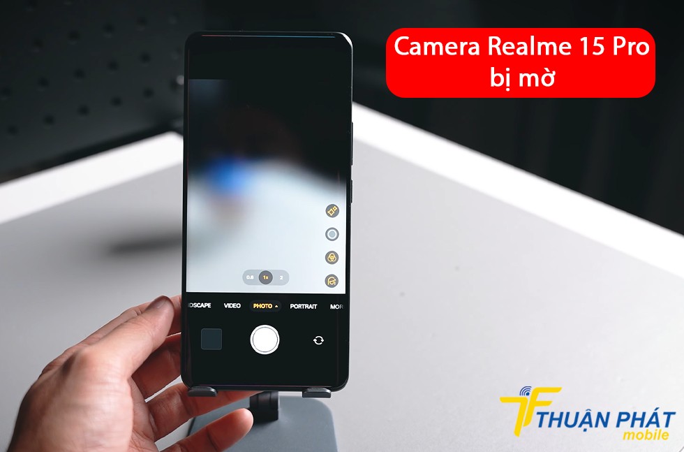 Camera Realme 15 Pro bị mờ