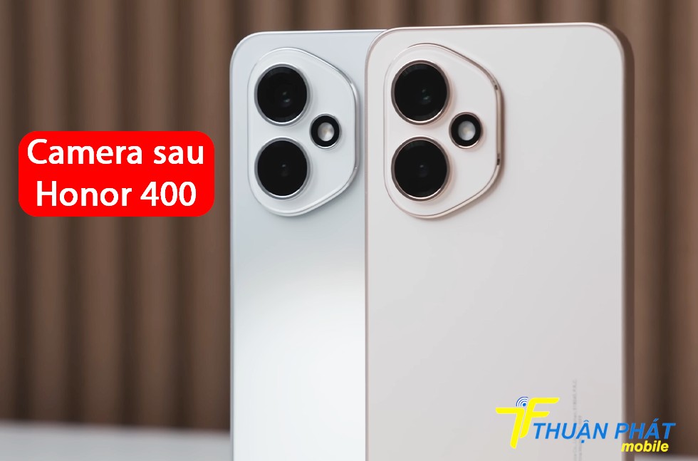 Camera sau Honor 400