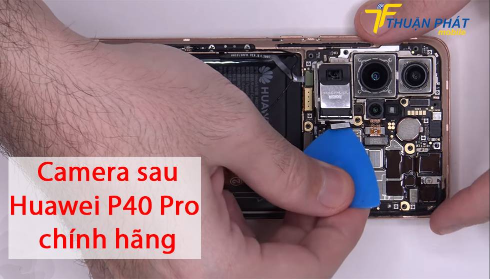 Camera sau Huawei P40 Pro chính hãng