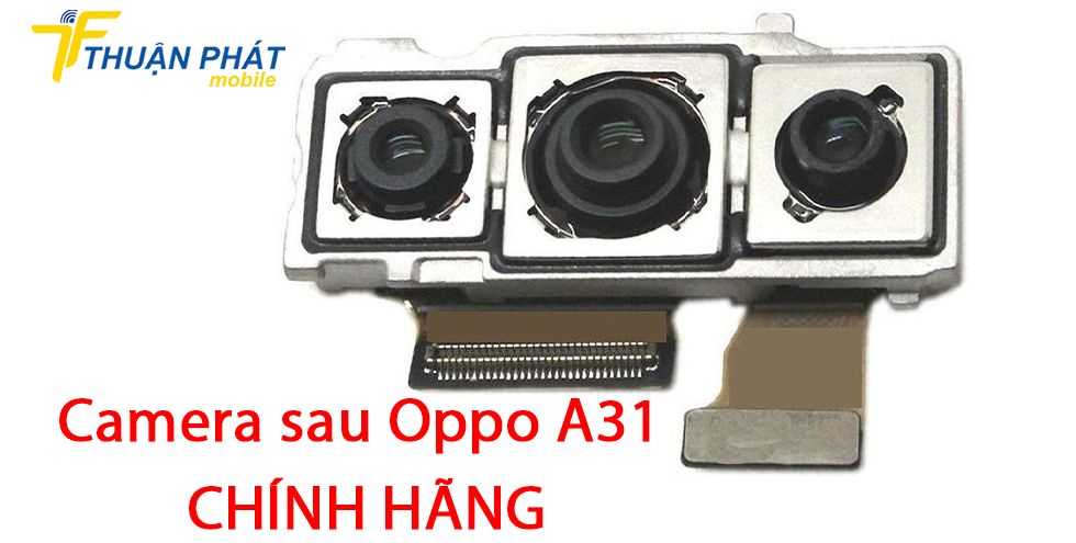 Camera sau Oppo A31 chính hãng