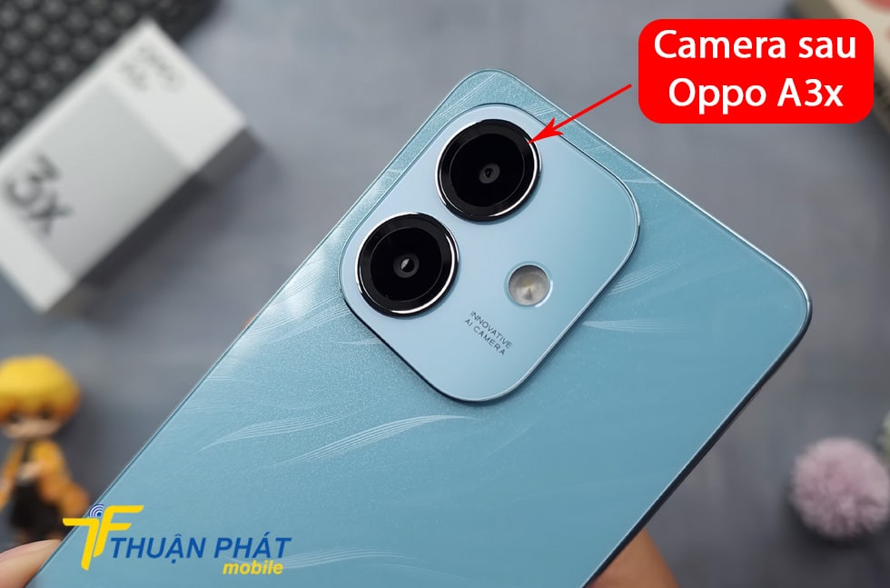 Camera sau Oppo A3x