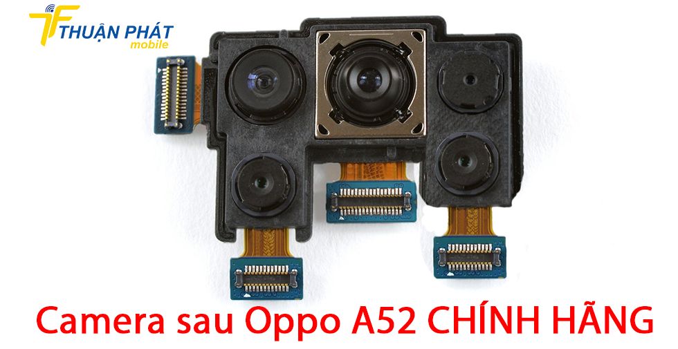 Camera sau Oppo A52 chính hãng