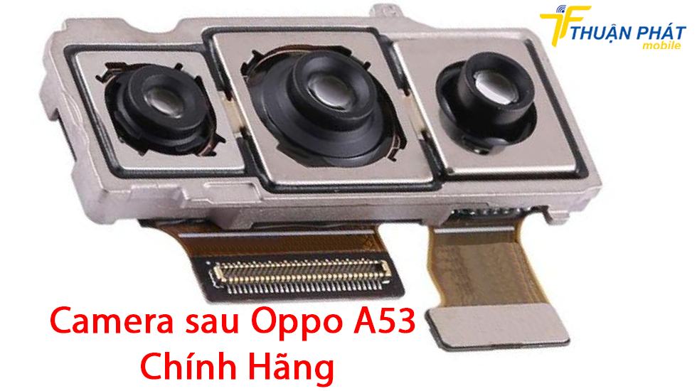 Camera sau Oppo A53 chính hãng